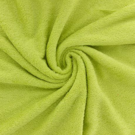 Tissu Eponge de Bambou Anis