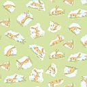 Tissu Patchwork When I am Big Motifs Lapins