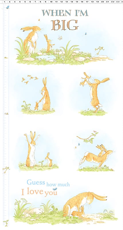 Tissu Patchwork When I am Big, Panneau