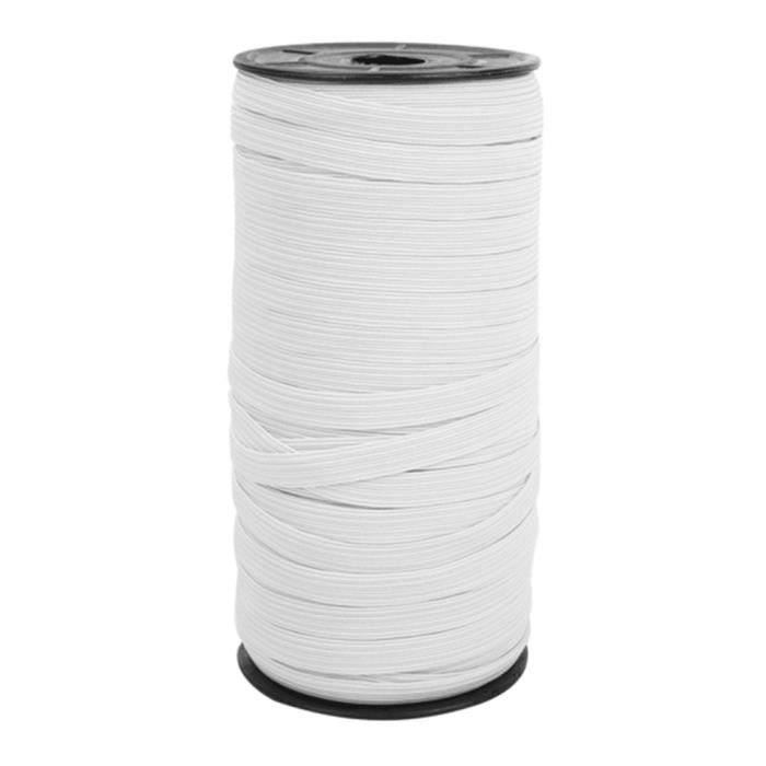 Elastique plat, 6mm, 5 mètres