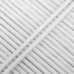 Cordon Ciré blanc 2 mm