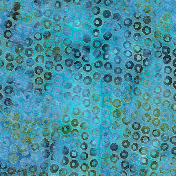 Tissu Patchwork Batik 192, Coupon