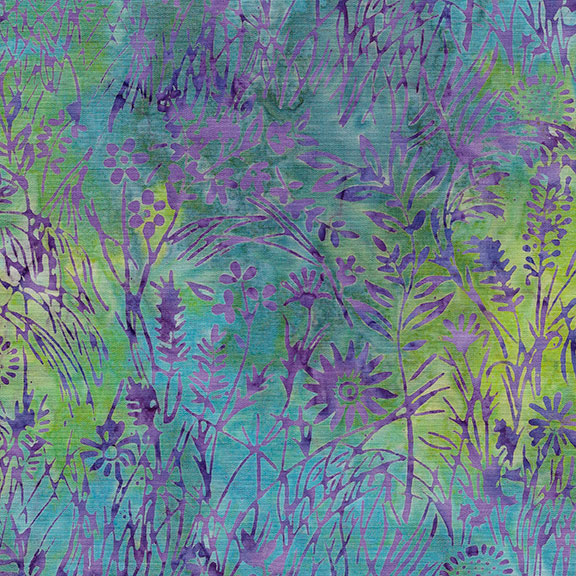 Tissu Patchwork Batik 253, Coupon