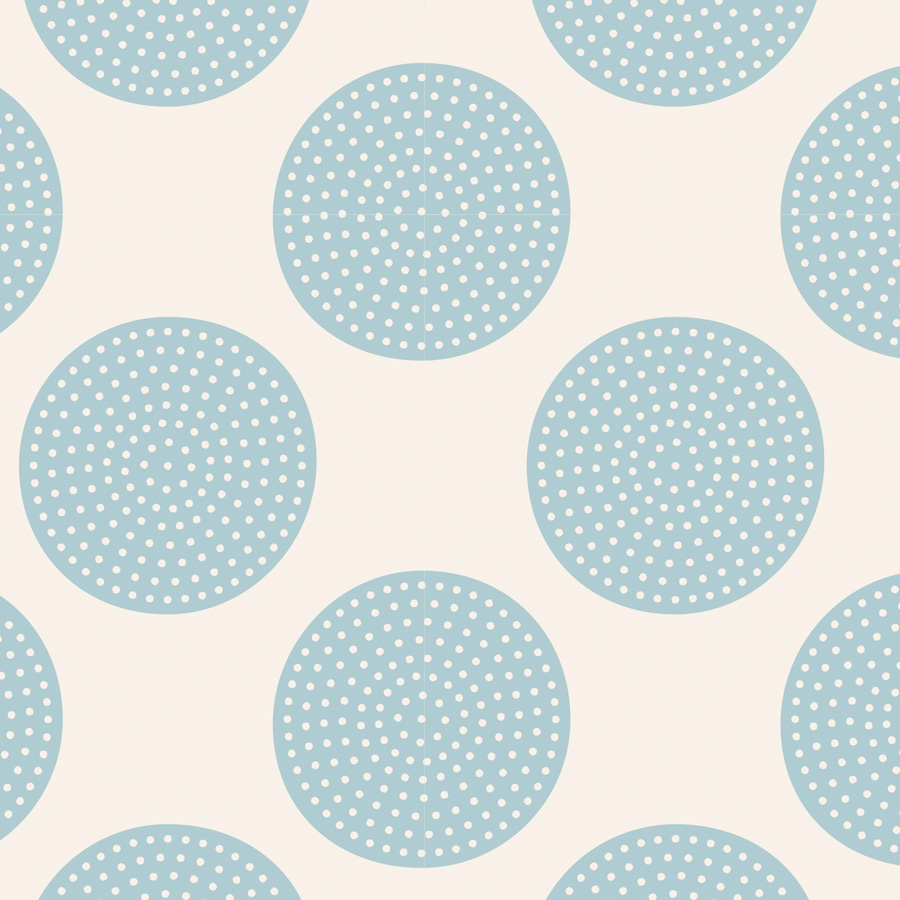 Tissu Patchwork Tilda Dottie Dots Light Blue