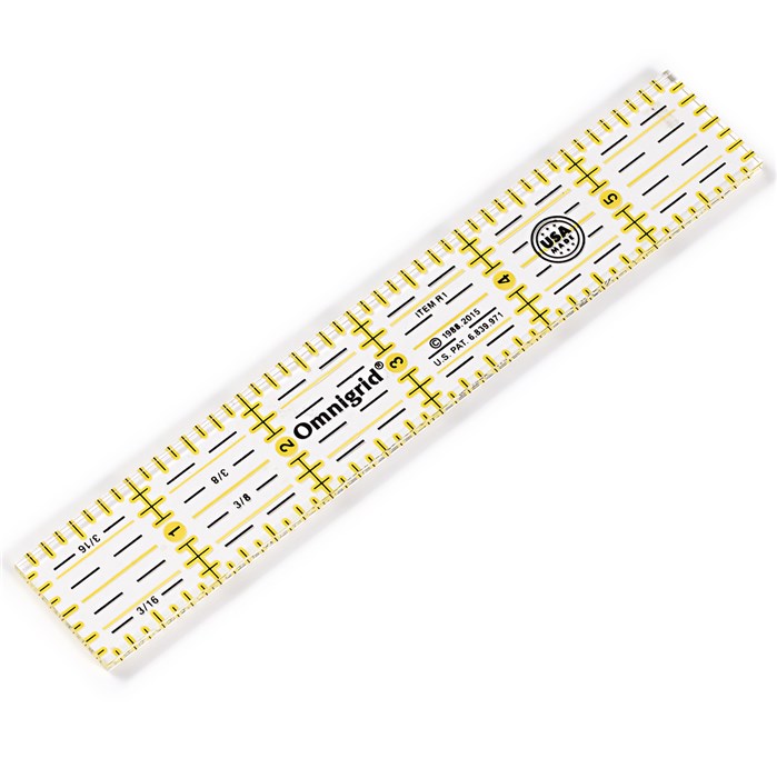 Règle Patchwork 1 x 6 inch