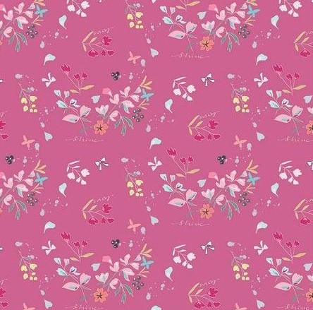 Tissu Patchwork Moments Pink
