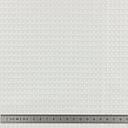 Tissu Nid d'Abeille blanc, Coupon
