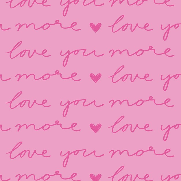 Tissu Patchwork Pen Pal Love Rose