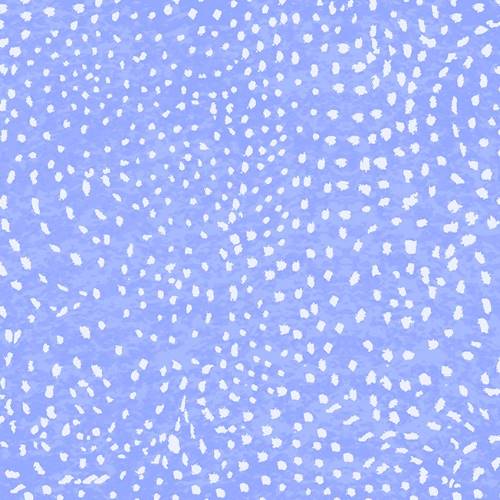 Tissu Patchwork Sunday Afternoon, Pointillisme Bleu