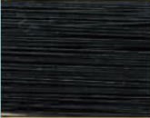 Fil à gant pour application, 100% coton, Col. Noir, n°180