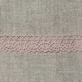 Dentelle de Coton Rose Poudré