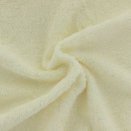 Tissu Eponge de Bambou Ecru