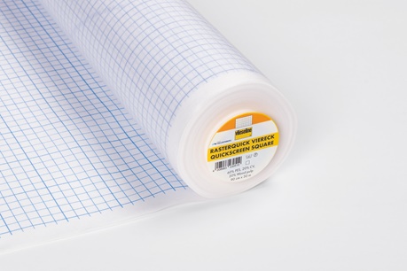 Rasterquick quadrillé, métrage
