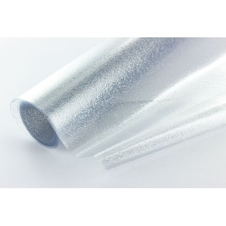 Cristal Transparent paillettes argent, Coupon