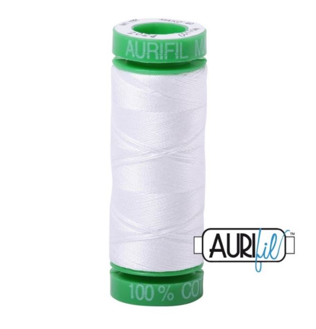 Aurifil Mako 40, col. 2024
