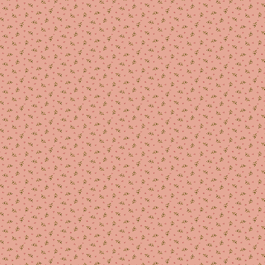 Tissu Patchwork The Seamstress Moonflower Antique Rose