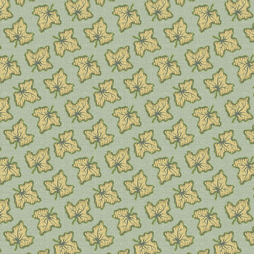 Tissu Patchwork The Seamstress Needlepoint Evergreen, Coupon