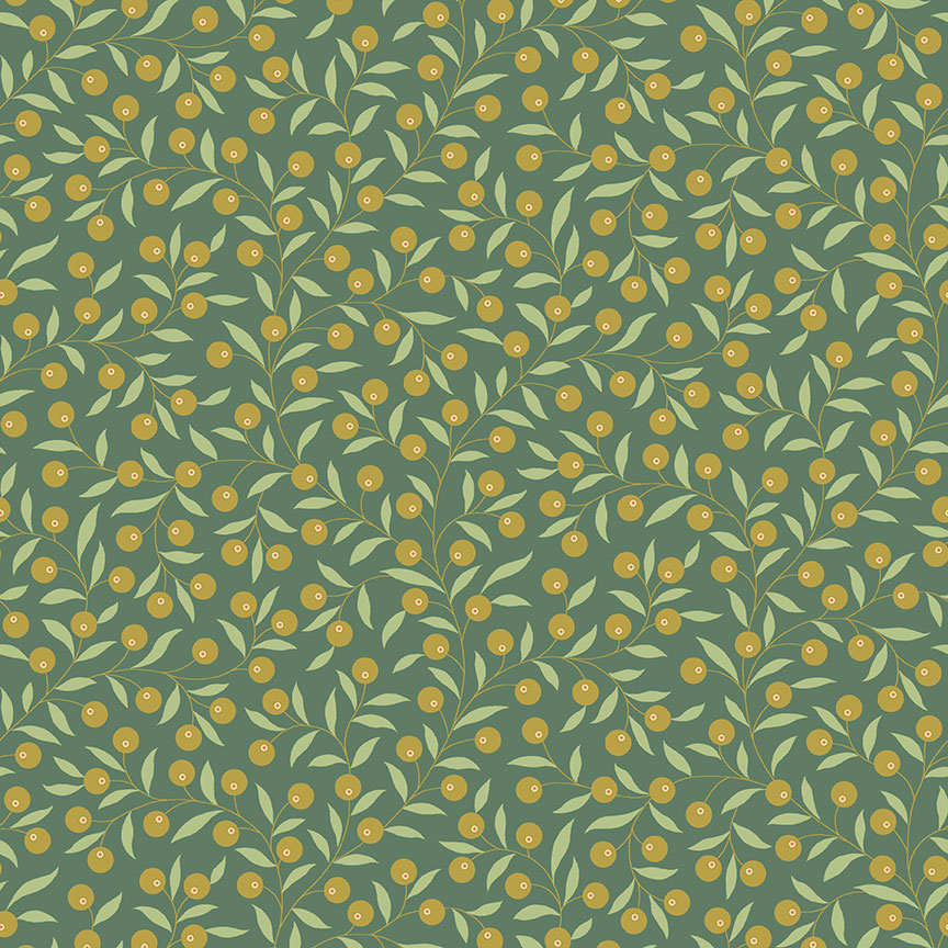 Tissu Patchwork The Seamstress Thimble Spruce