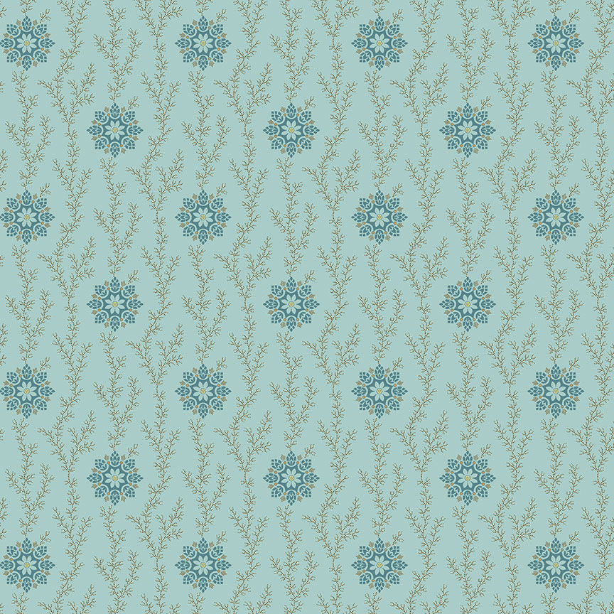 Tissu Patchwork The Seamstress Linen & Lace Frost, Coupon