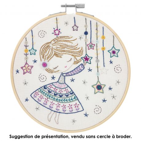 Kit Broderie "Quand Salomé allume les étoiles"
