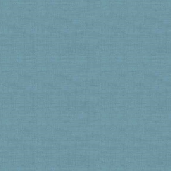 Tissu Patchwork Linen Texture Bleu Chambray, Coupon