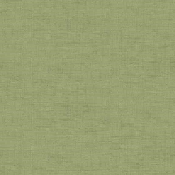 Tissu Patchwork Linen Texture Vert Sauge, Coupon