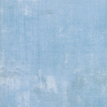 Tissu Patchwork Grunge Bleu Ciel
