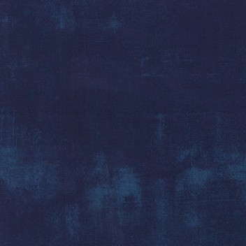 Tissu Patchwork Grunge Bleu Marine, Coupon
