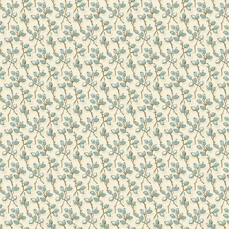 Tissu Patchwork Bluebird Buds Solstice