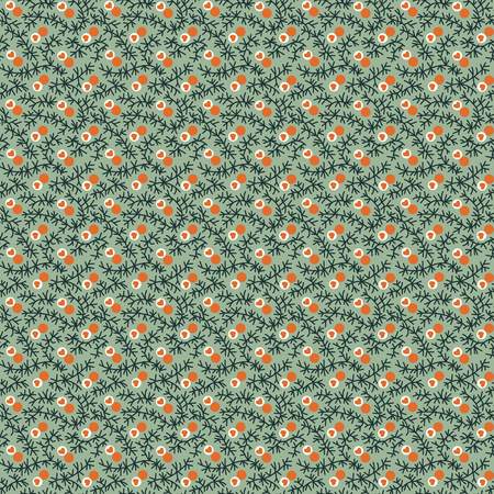 Tissu Patchwork New Vintage Sweet Heart Glacier Blue