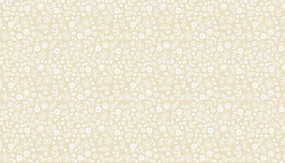 Tissu Patchwork Essentials, Doodle Ditzy Pearl, Coupon