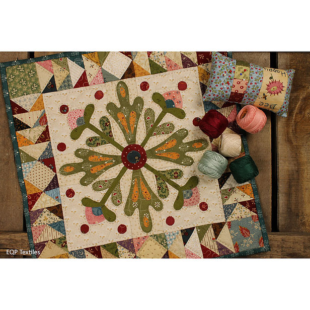 Modèle de Patchwork "Flower Power"