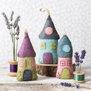 Kit Créatif Feutrine Les Maisons Lavandes