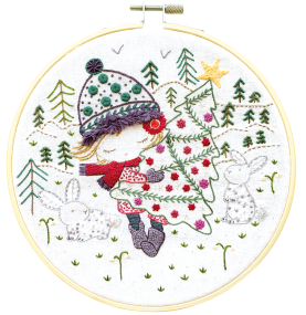 Kit Broderie "Salomé à la Montagne"