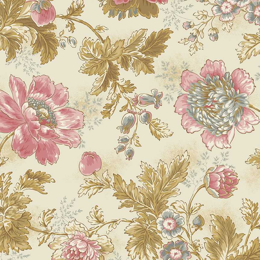 Tissu Patchwork Moonstone Super Bloom Dappled