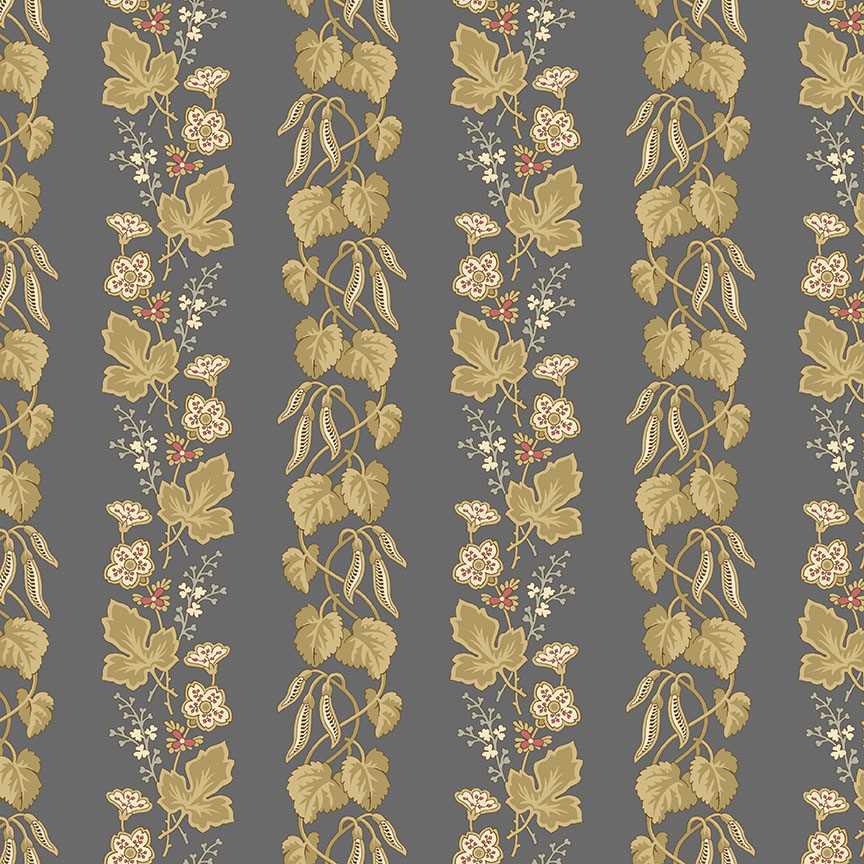 Tissu Patchwork Moonstone Bleeding Heart Slate