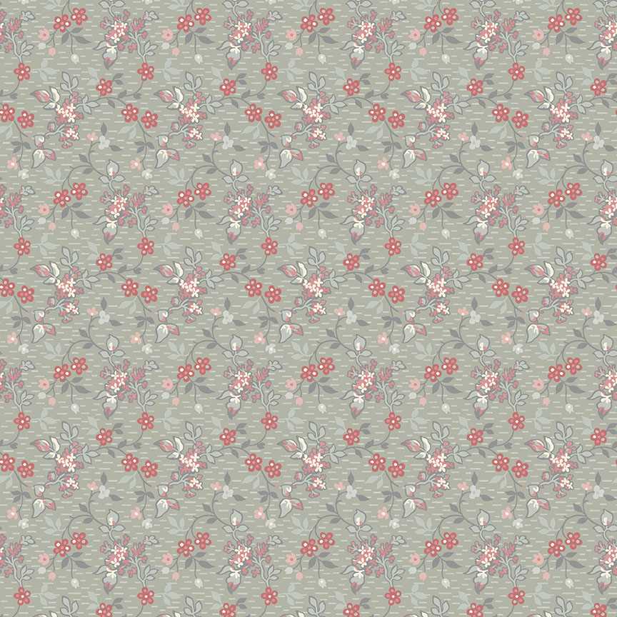 Tissu Patchwork Moonstone Bleeding Jasmine Pewter
