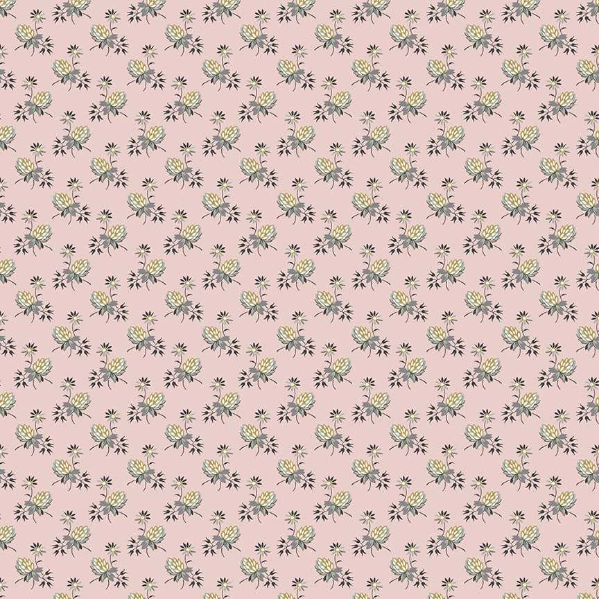 Tissu Patchwork Moonstone Clover Peony