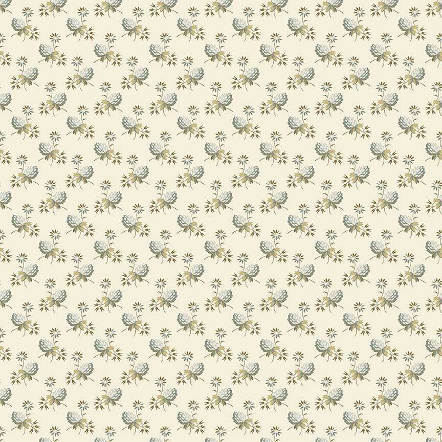 Tissu Patchwork Moonstone Clover Linen