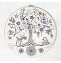 Kit Broderie "Mon Arbre de Vie d'Hiver"