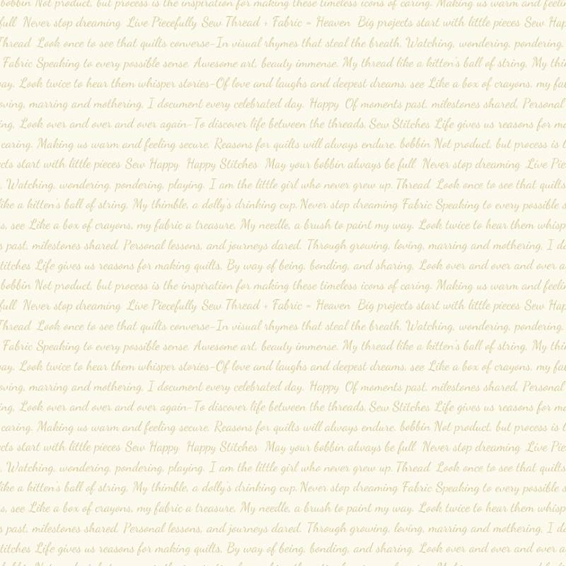 Tissu Patchwork Cloud Nine Reason Chantilly, Coupon