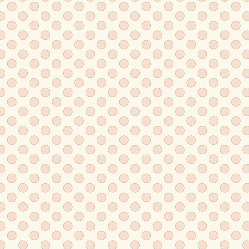 Tissu Patchwork Cloud Nine Circle Vanilla