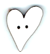 Bouton Décoratif Coeur