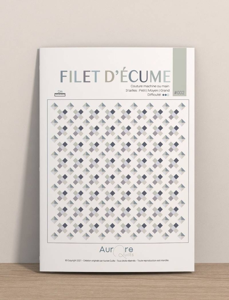 Modèle de Patchwork - Filet d'écume