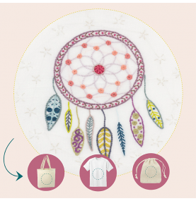 Kit de Broderie - Easy Custo "Fais de Beaux Rêves"