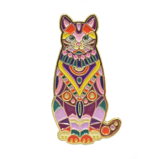 Porte-Aiguille à broder aimanté _ Chat