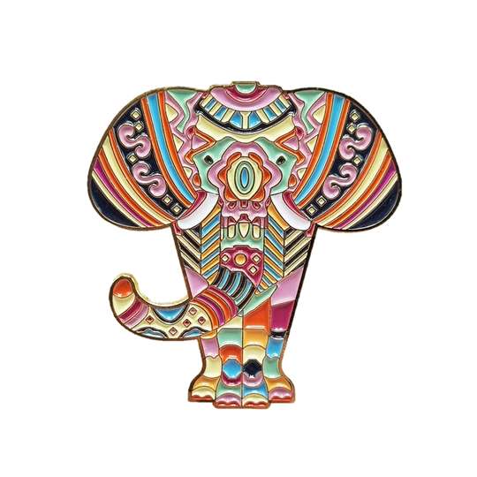 Porte-Aiguille à broder aimanté _ Eléphant