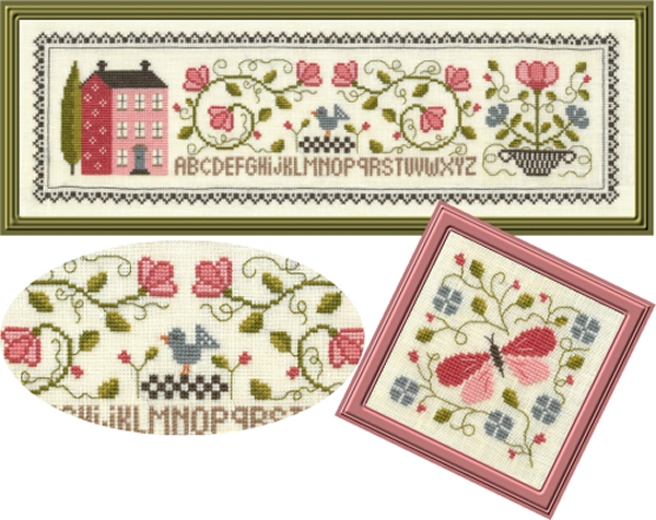 Modèle Points Comptés - Composition Florale 2