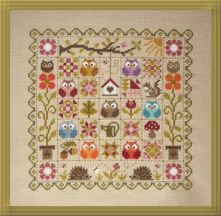 Modèle Points Comptés - Patchwork aux Chouettes