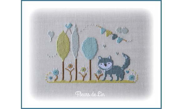 Modèle Points Comptés - Aquarelle